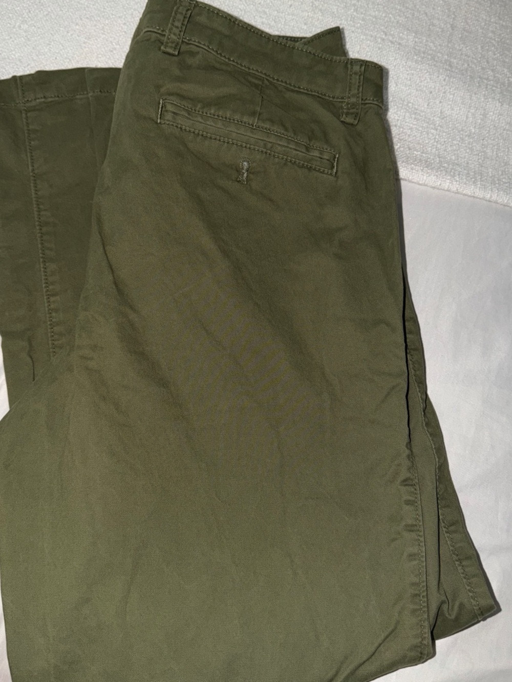 GAP Olive Green Men's Straight Chinos - Picture 3 of 3